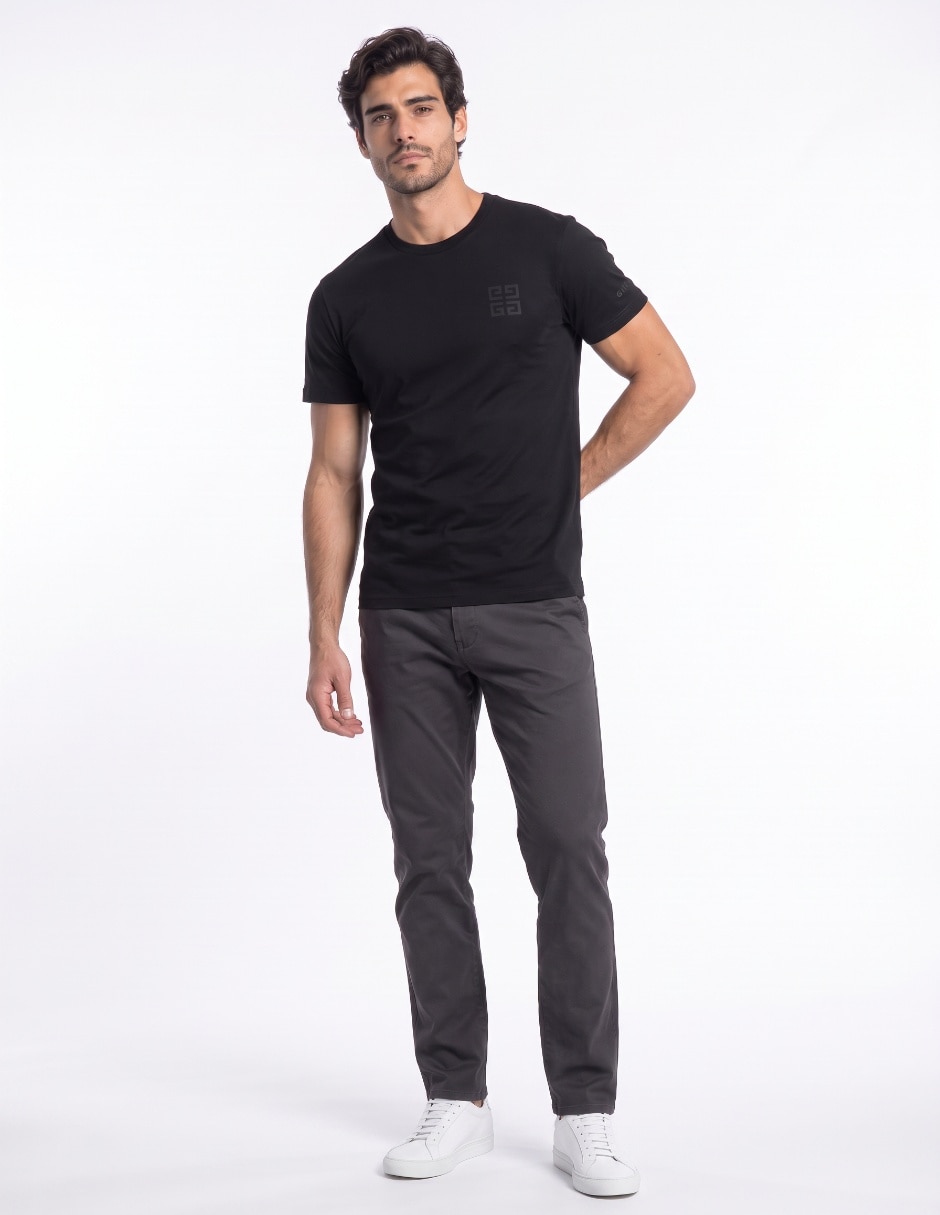 Playera cuello redondo para hombre 4