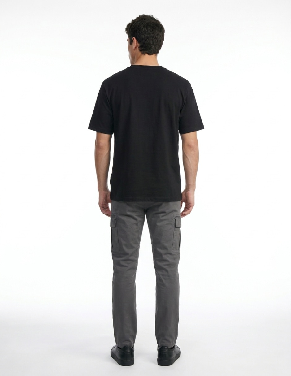 Playera cuello redondo para hombre 2