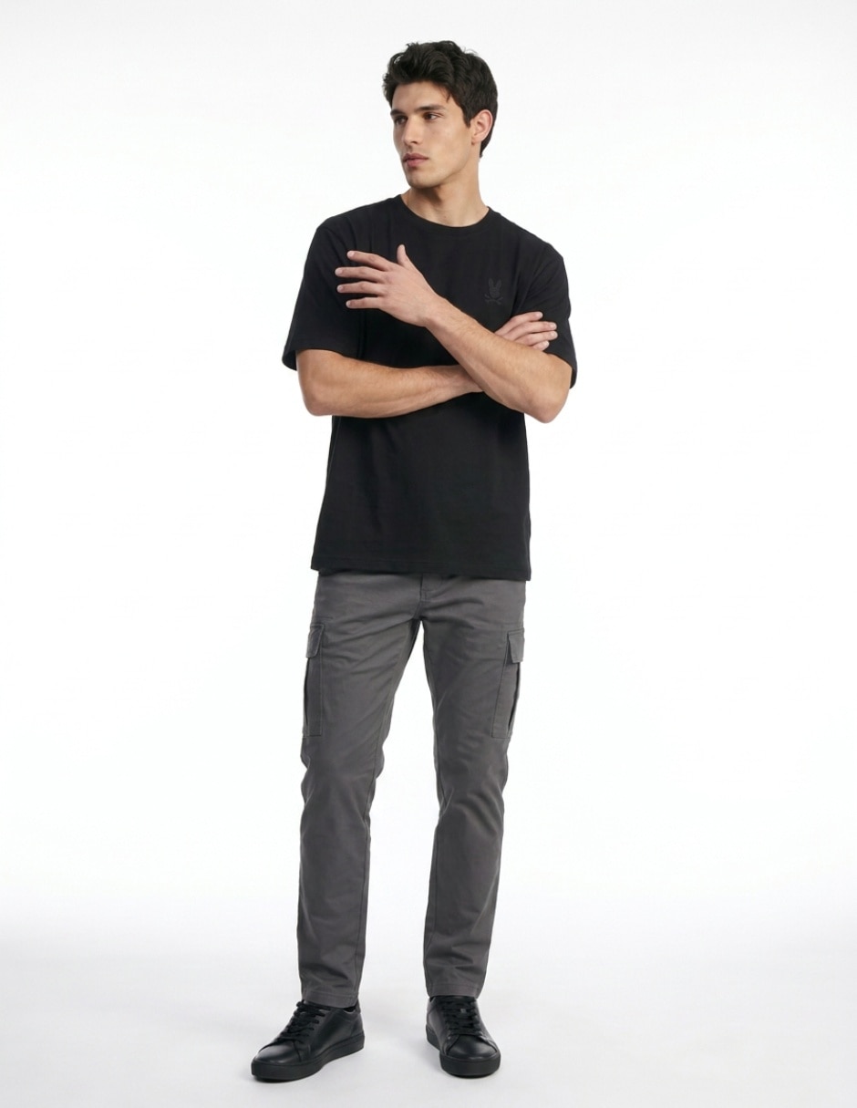 Playera cuello redondo para hombre 4