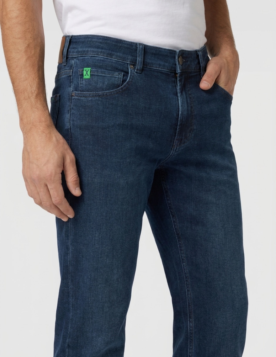 Pantalón s/pinzas para hombre 4