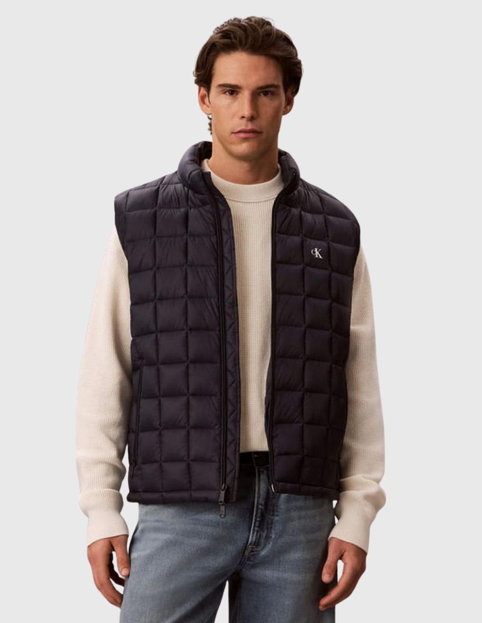 Chaleco No Algodón Con bolsillos para hombre Chaleco No Algodón Con bolsillos para hombre