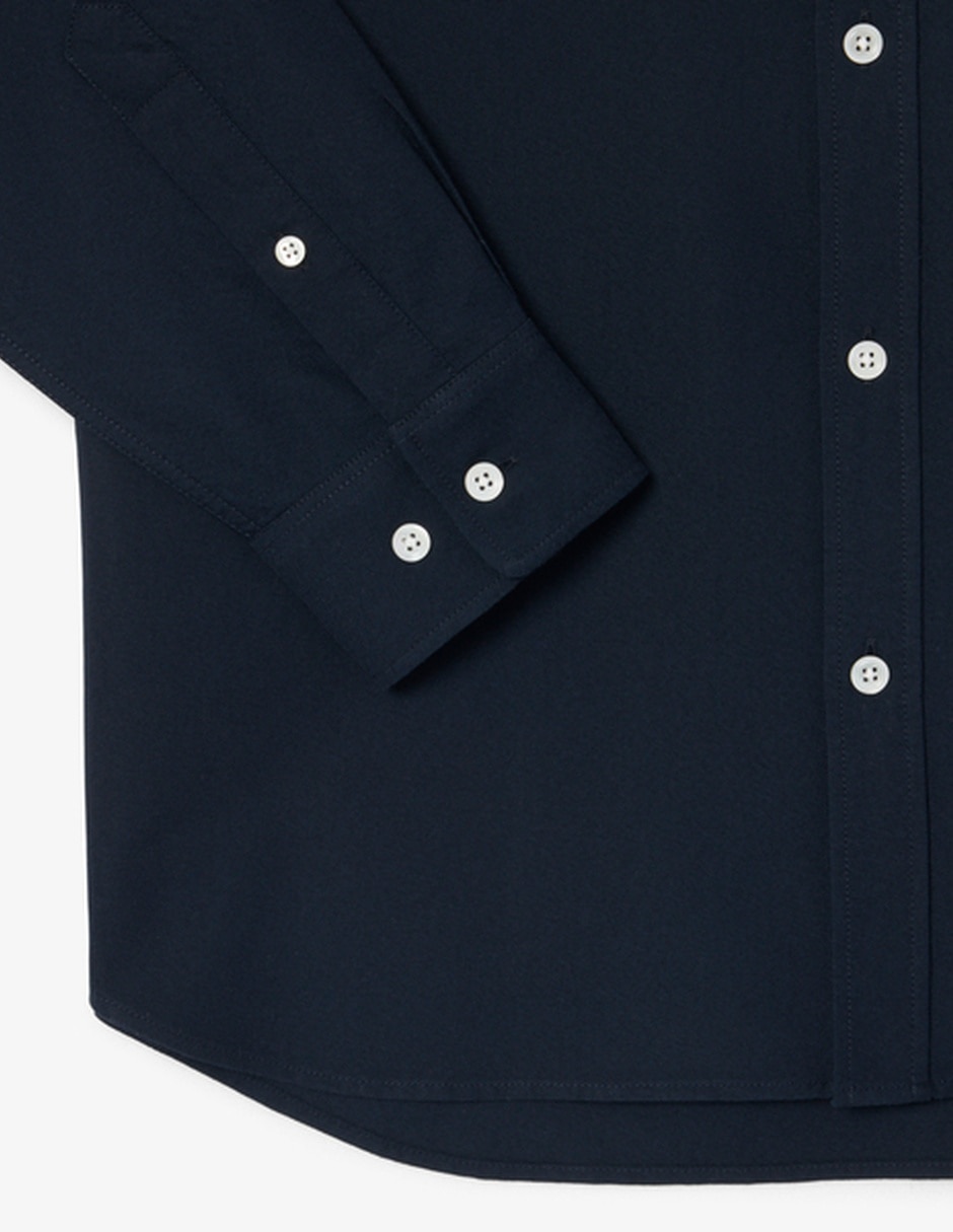 Camisa Casual de (si aplica) Algodón manga Larga para hombre 2