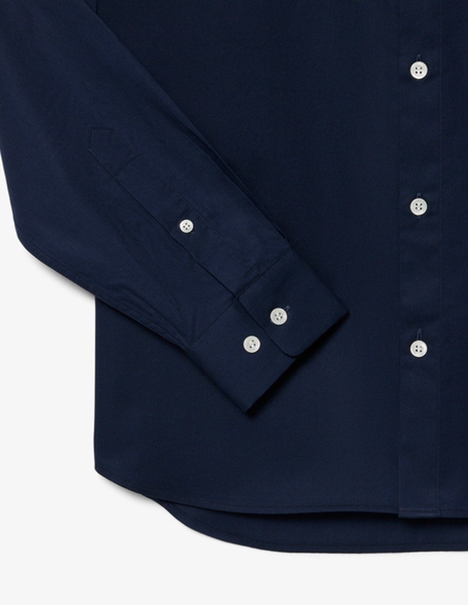 Camisa casual de algodón manga larga para hombre 3