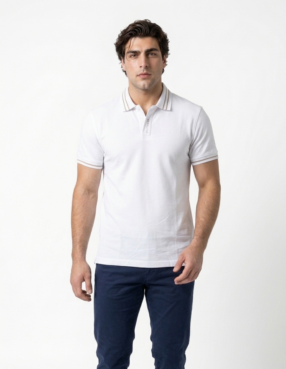 Playera tipo polo para hombre