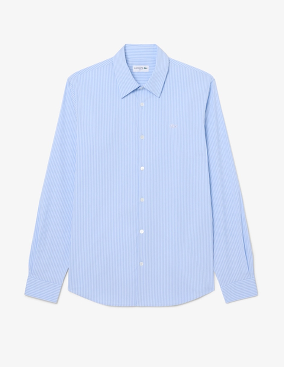 Camisa casual manga larga para hombre 5