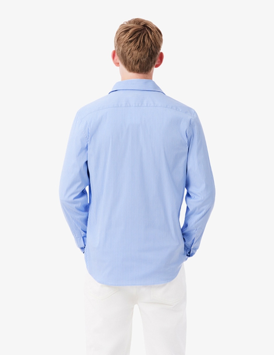 Camisa casual manga larga para hombre 3