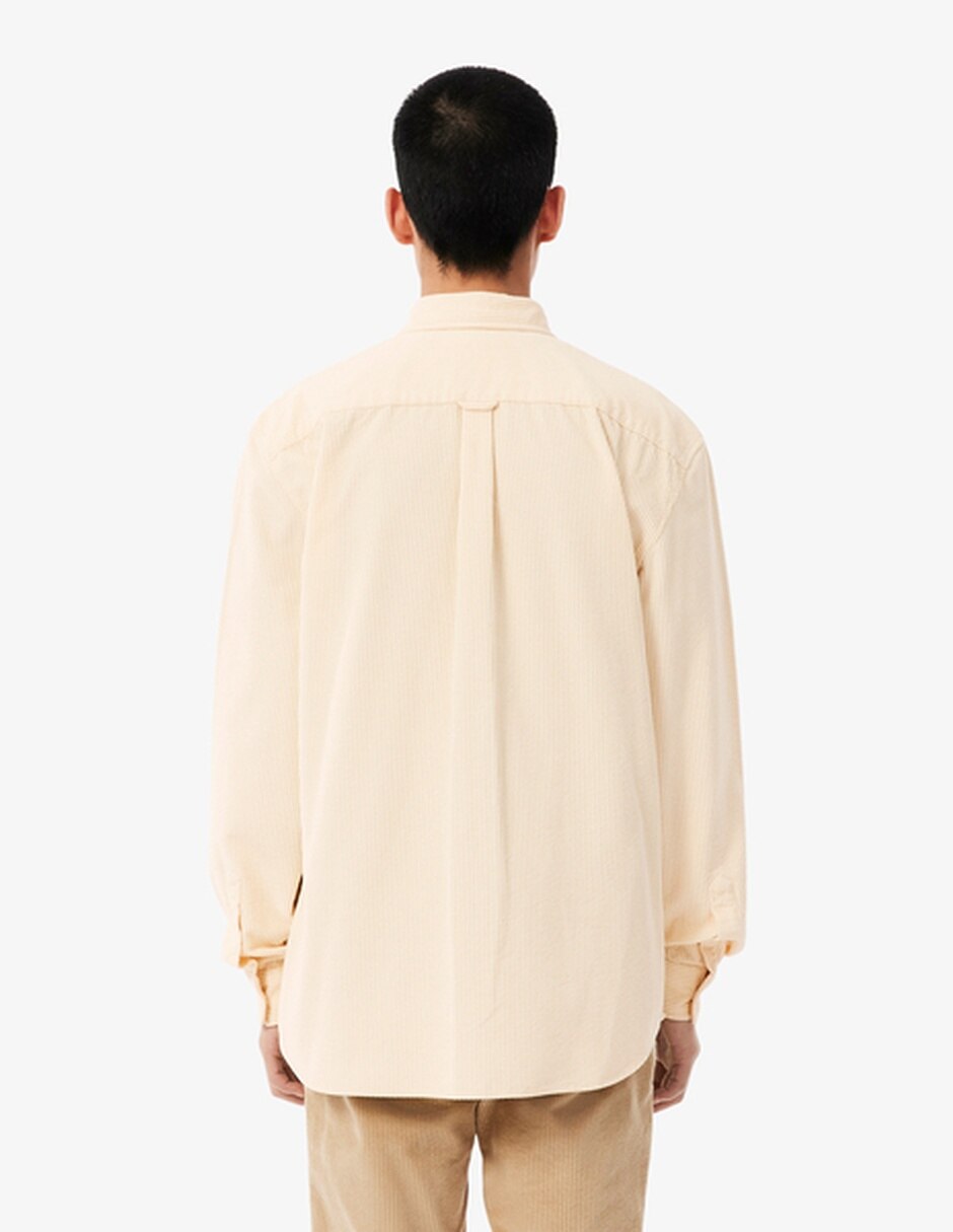 Camisa casual manga larga para hombre 2