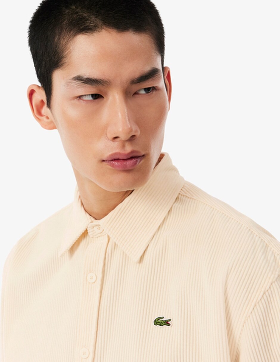 Camisa casual manga larga para hombre 5