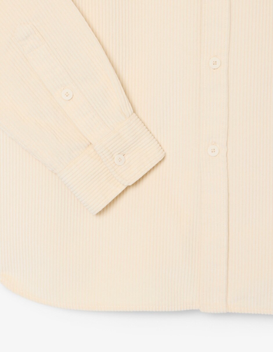 Camisa casual manga larga para hombre 6