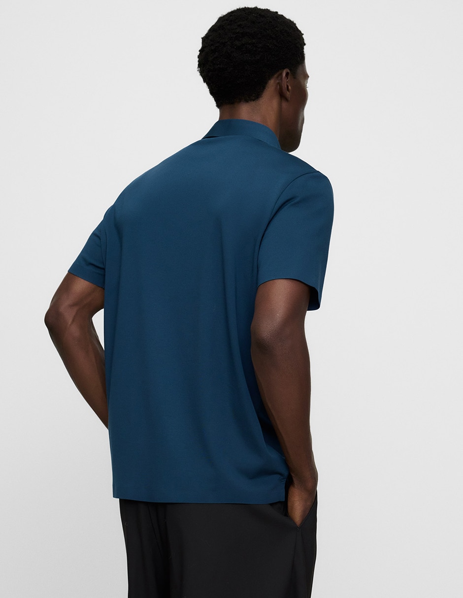 Camisa casual de algodón manga larga para hombre 2