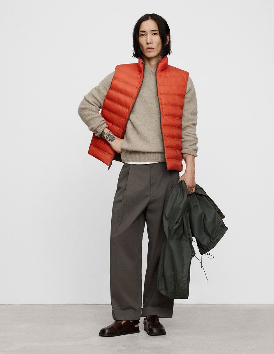 Chamarra casual con bolsillos para hombre 8