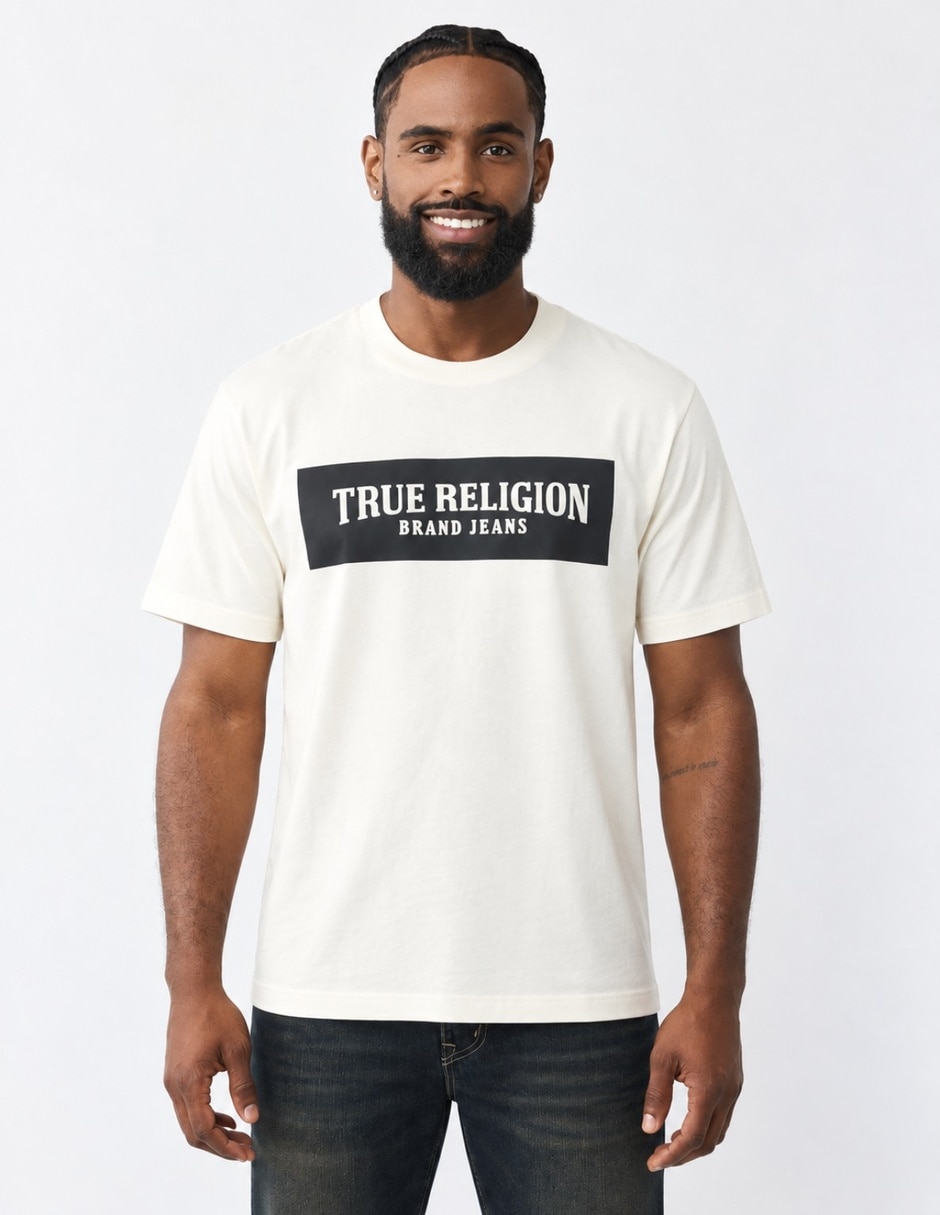 Playera cuello redondo para hombre