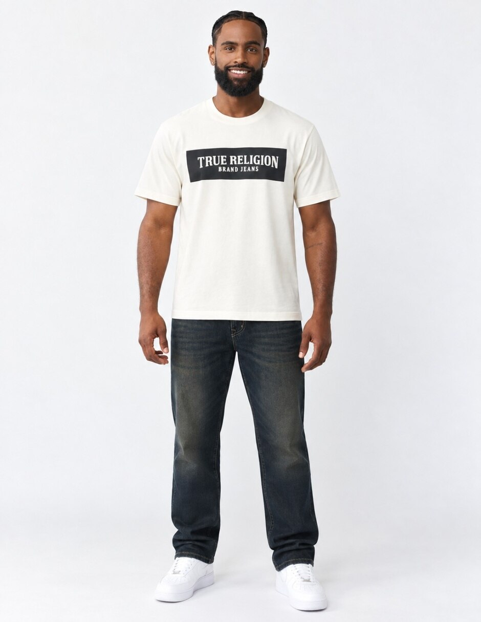 Playera cuello redondo para hombre