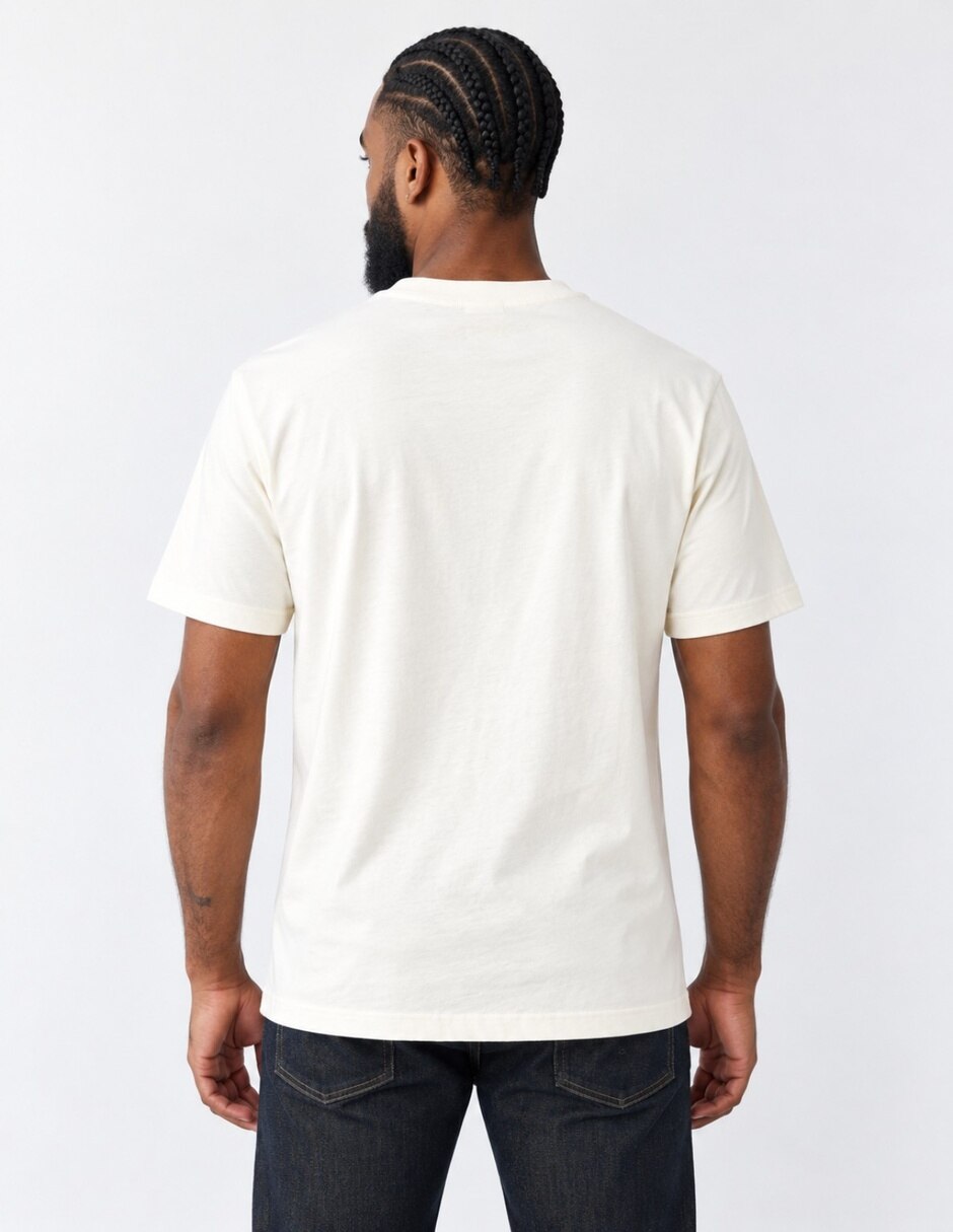 Playera cuello redondo para hombre