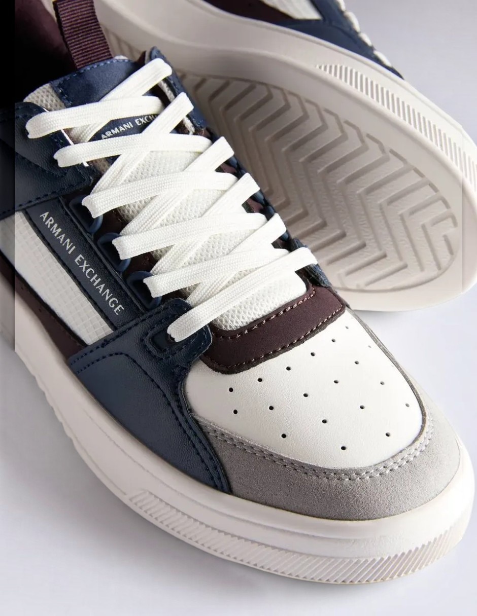 Tenis coluor block para hombre 4