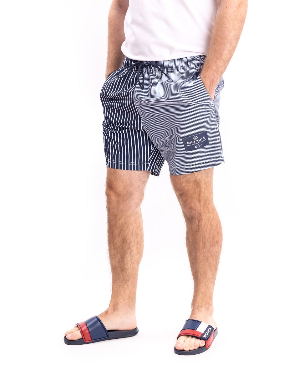 Traje de baño cordones decorativos para hombre
