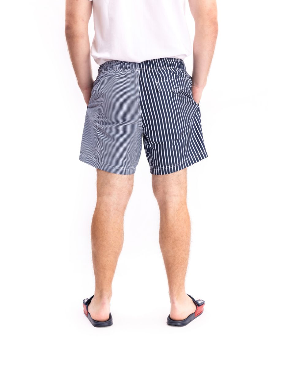Traje de baño cordones decorativos para hombre