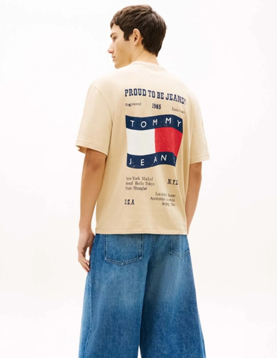 Playera cuello redondo para hombre