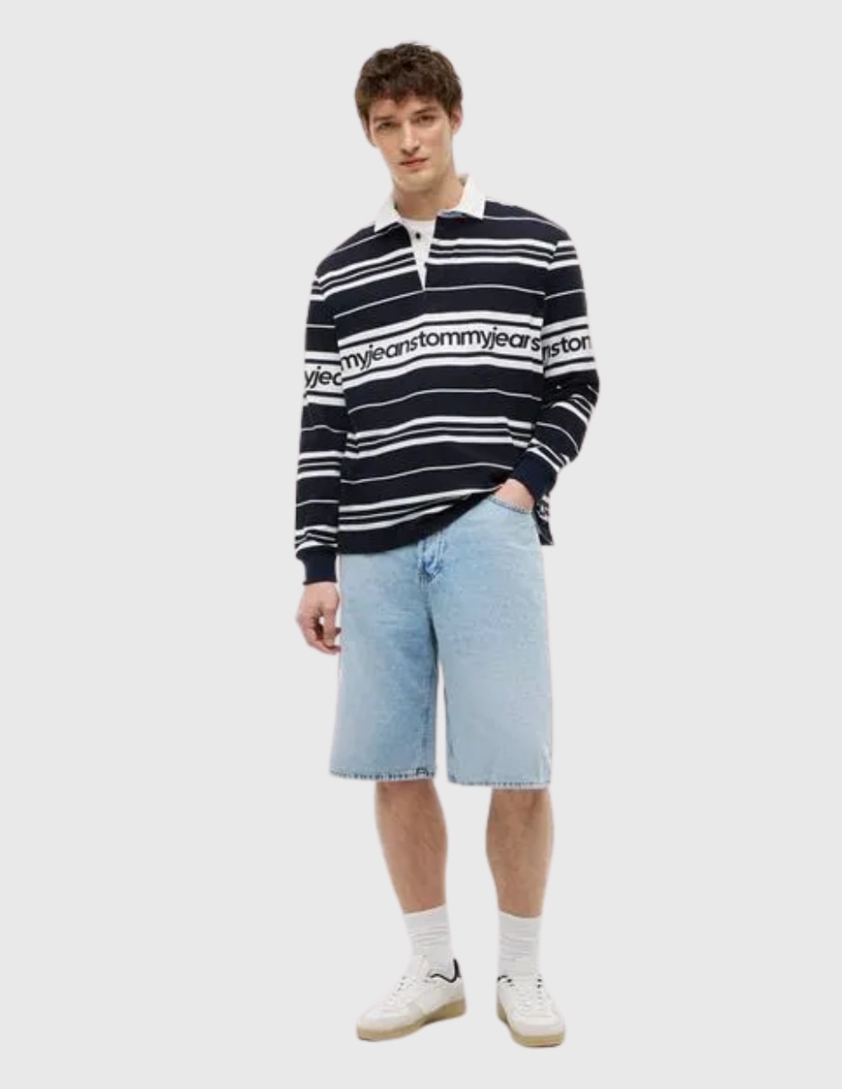 Bermuda de algodón para hombre