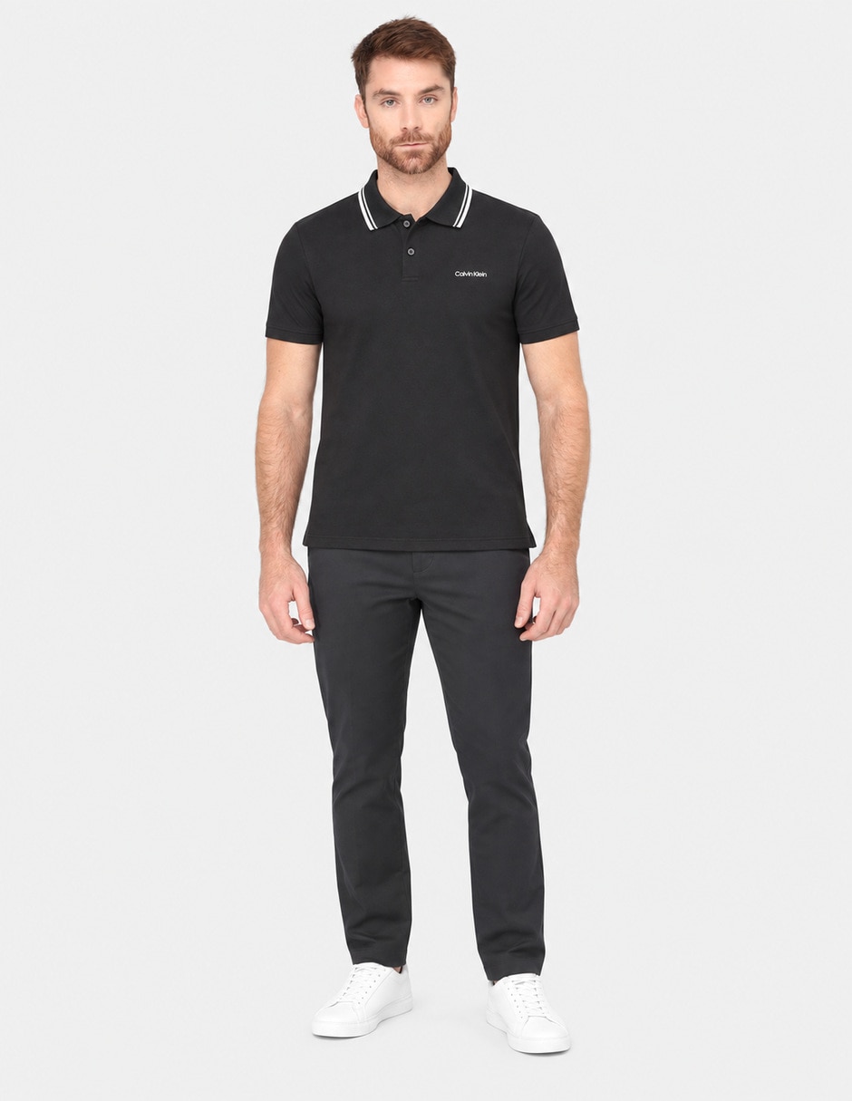 Playera tipo polo para hombre