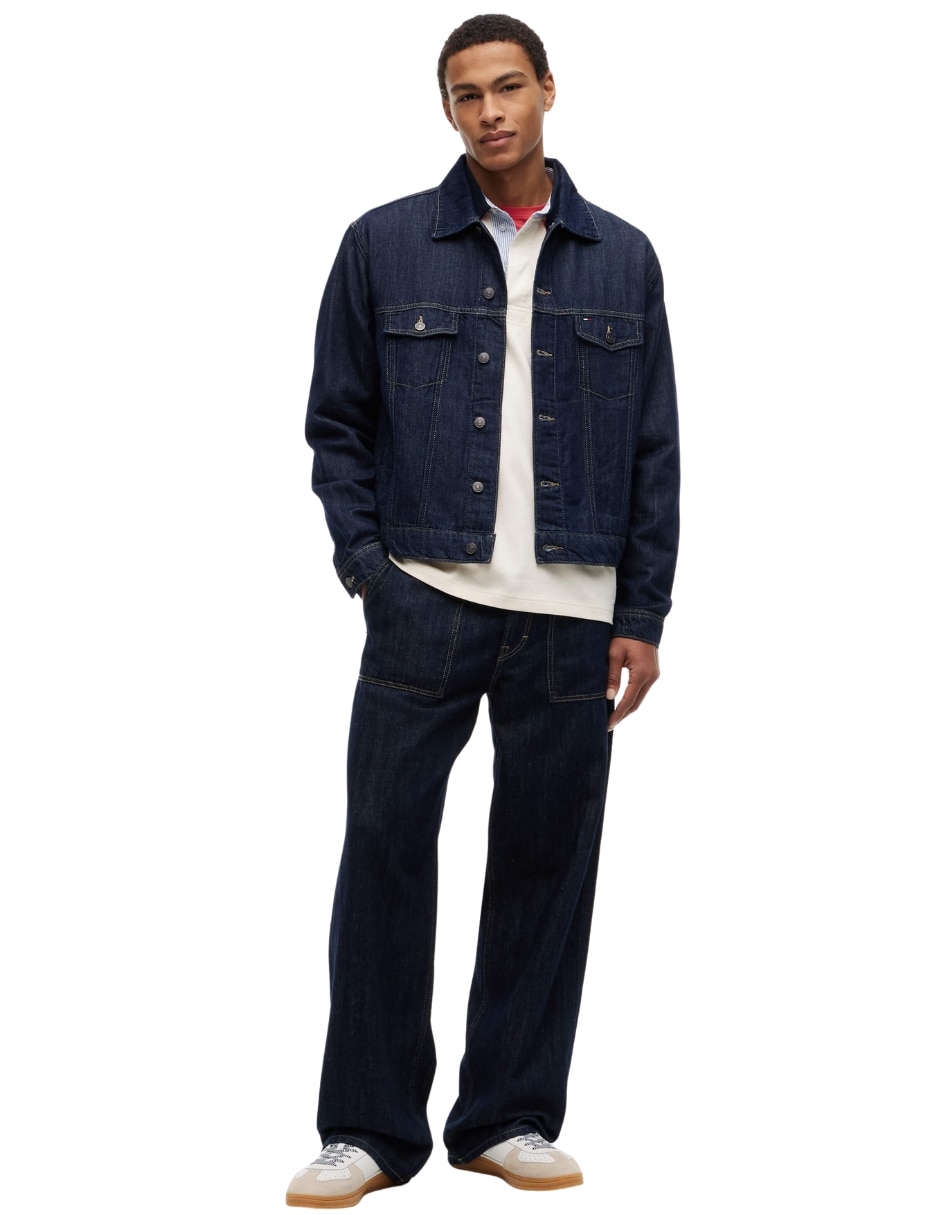 Jeans Regular Relaxed Sin colección DM0DM23648 lavado Ninguno para hombre 2
