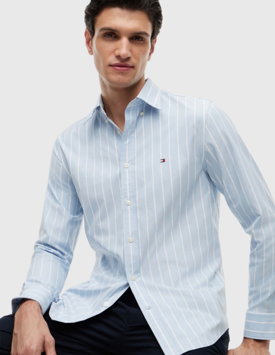 Camisa Casual Sin colección de (si aplica) Algodón manga Larga para hombre 6