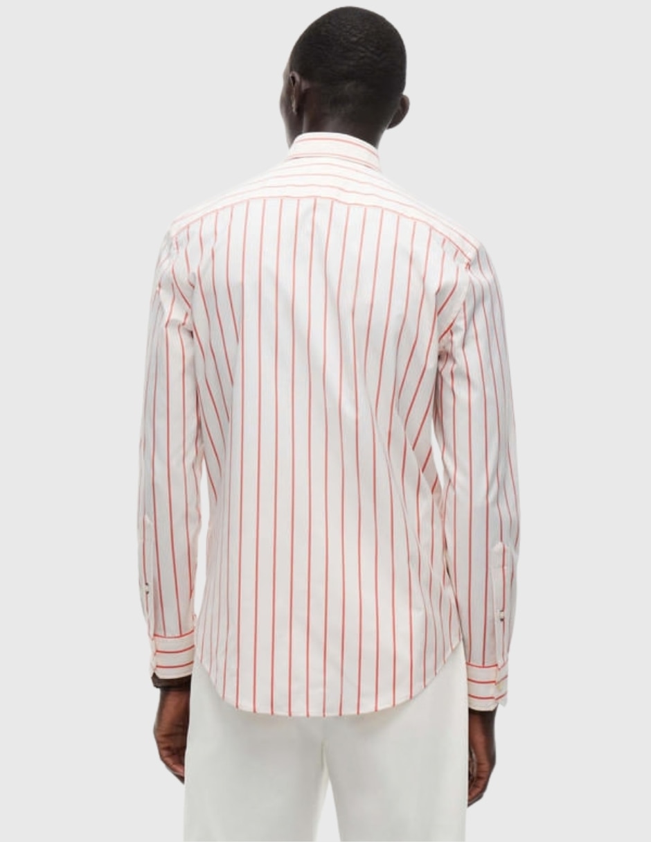 Camisa Casual Sin colección de (si aplica) Algodón manga Larga para hombre 4