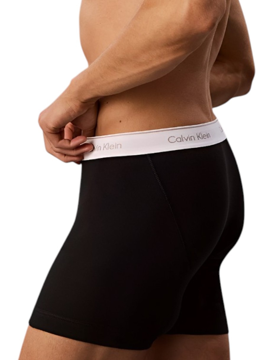 Bóxer brief classics de algodón para hombre 5 piezas 3