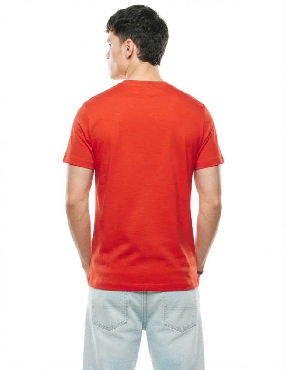Playera cuello redondo para hombre 4