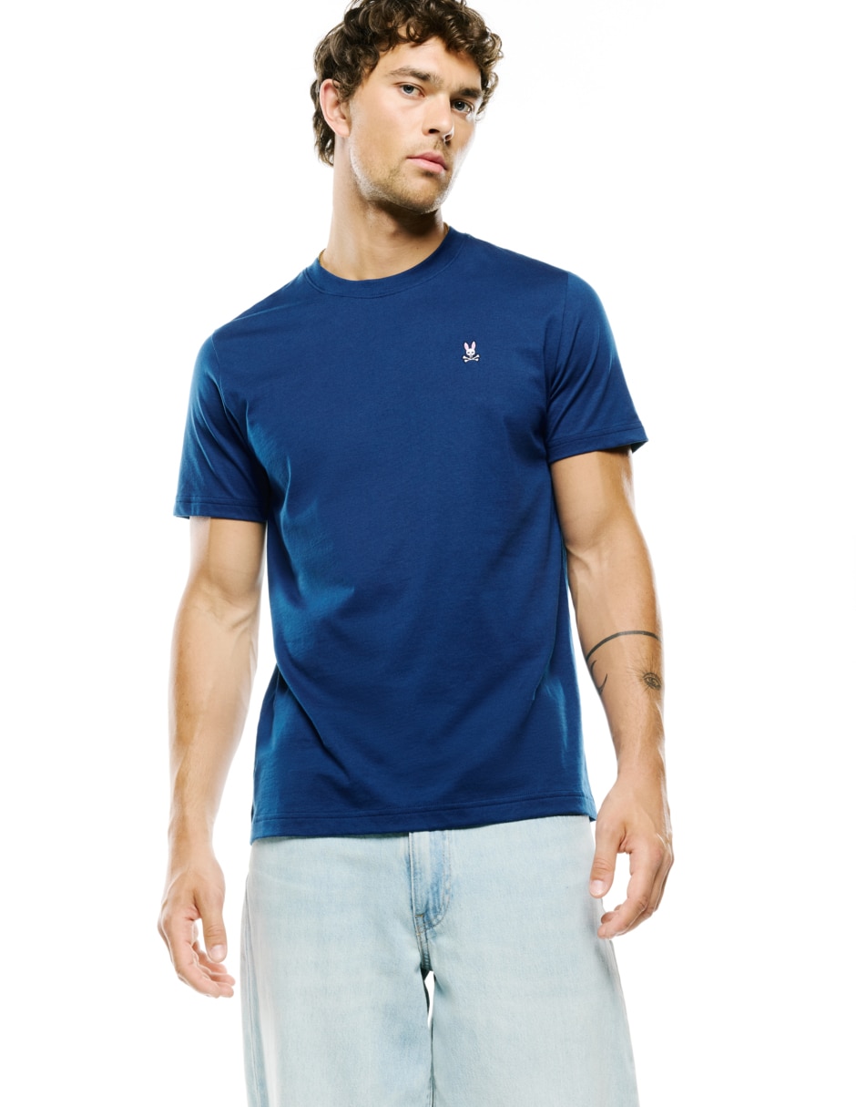 Playera cuello redondo para hombre