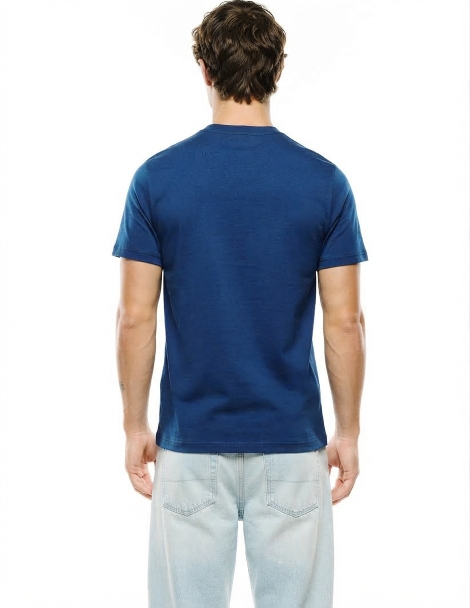 Playera cuello redondo para hombre