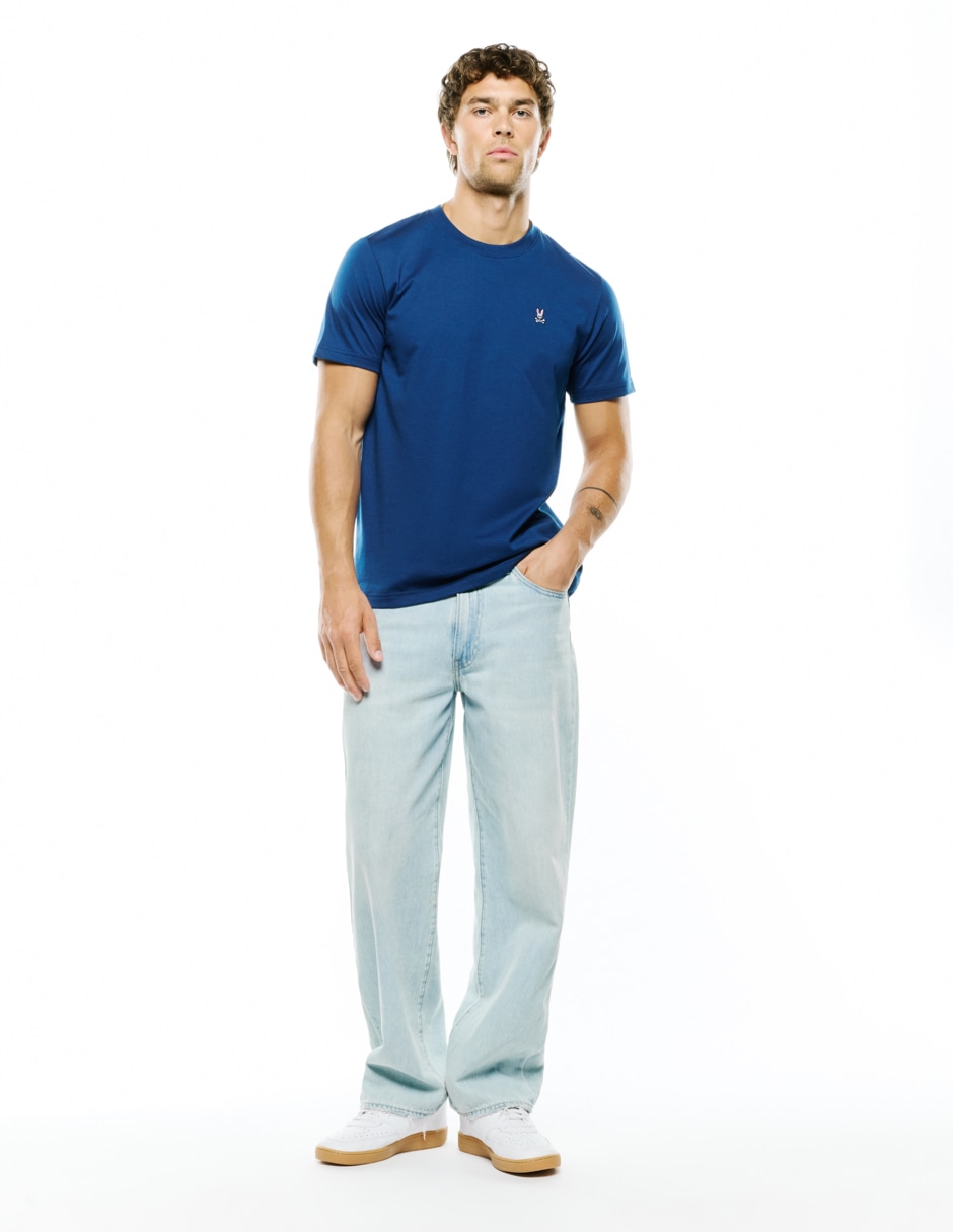 Playera cuello redondo para hombre
