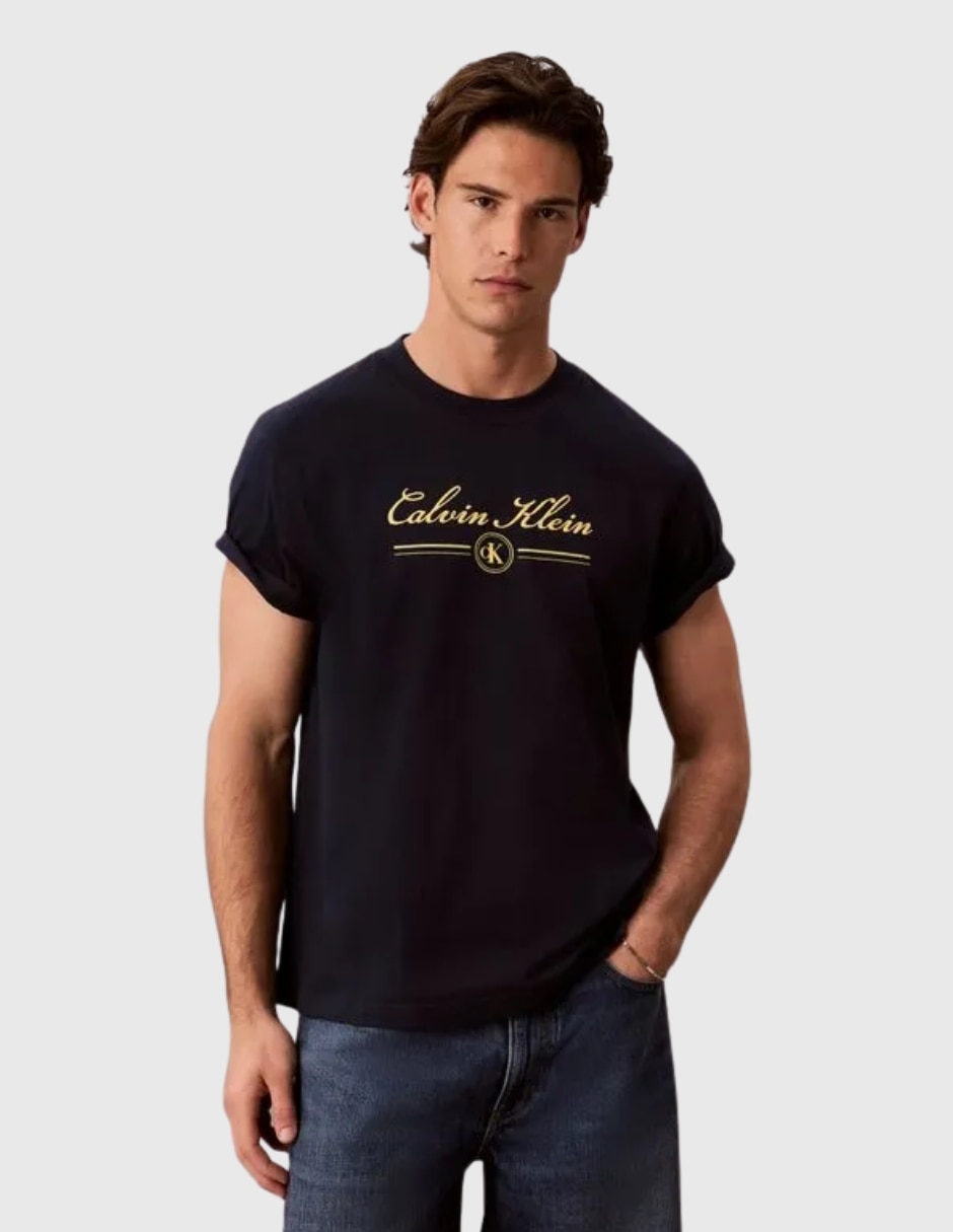 Playera cuello redondo para hombre Playera cuello redondo para hombre
