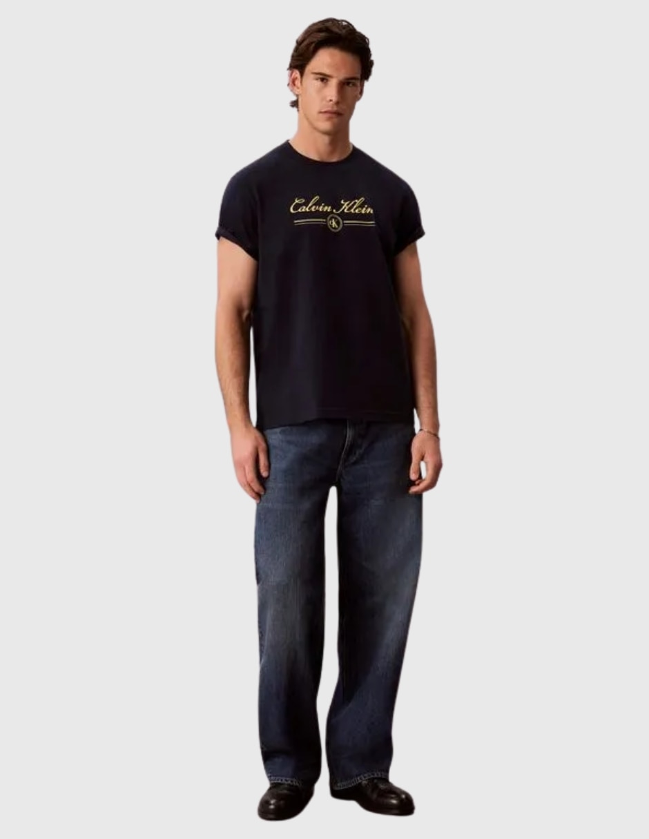 Playera cuello redondo para hombre 4