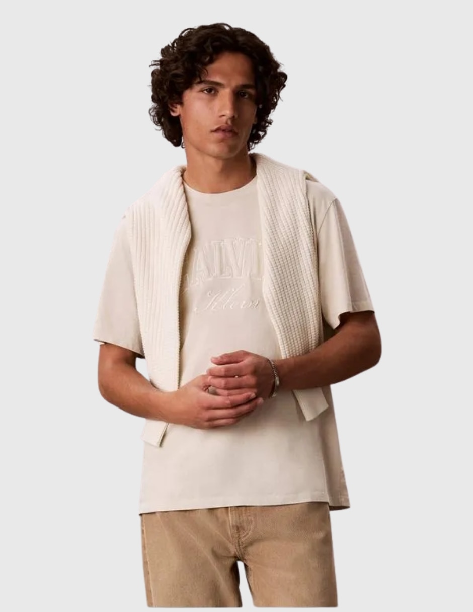 Playera cuello redondo para hombre Playera cuello redondo para hombre