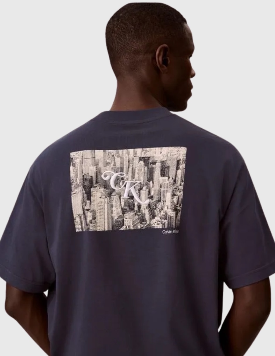 Playera cuello redondo para hombre 2
