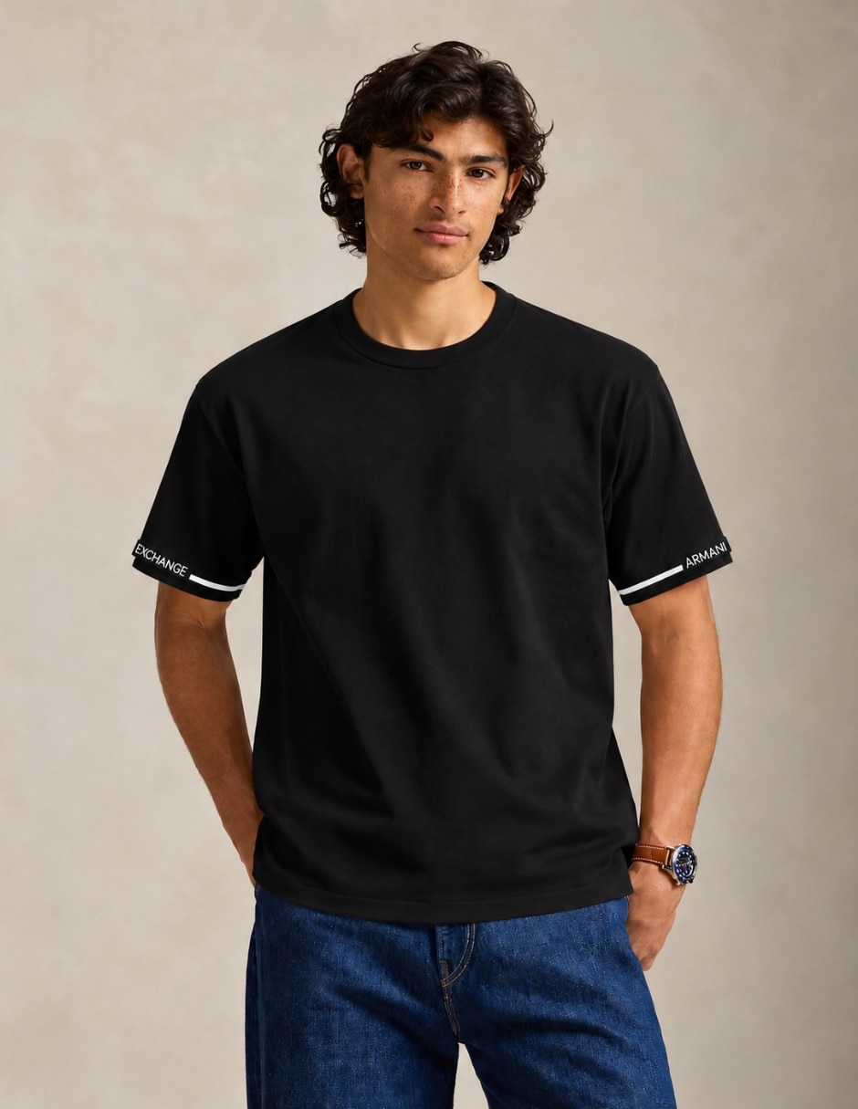 Playera cuello redondo para hombre