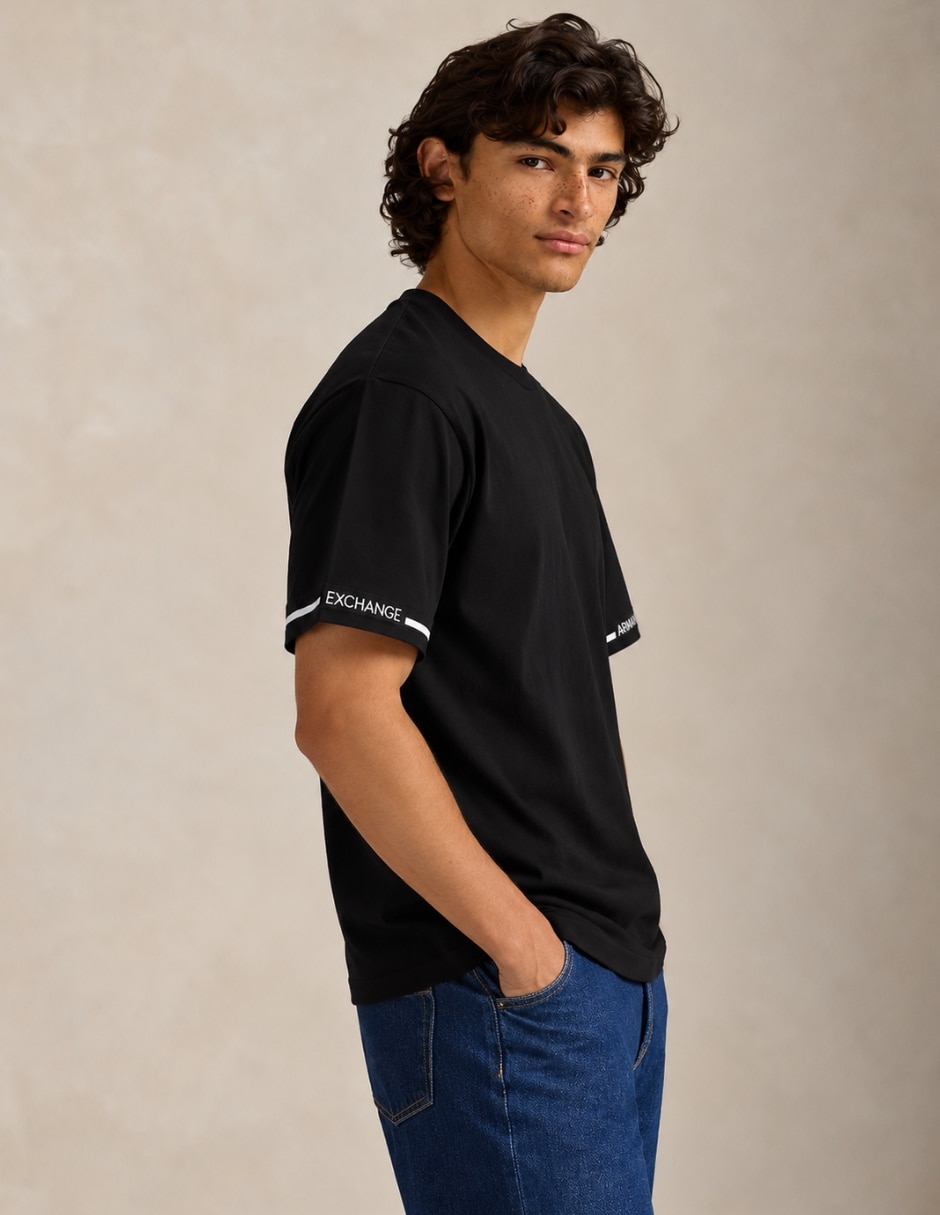 Playera cuello redondo para hombre