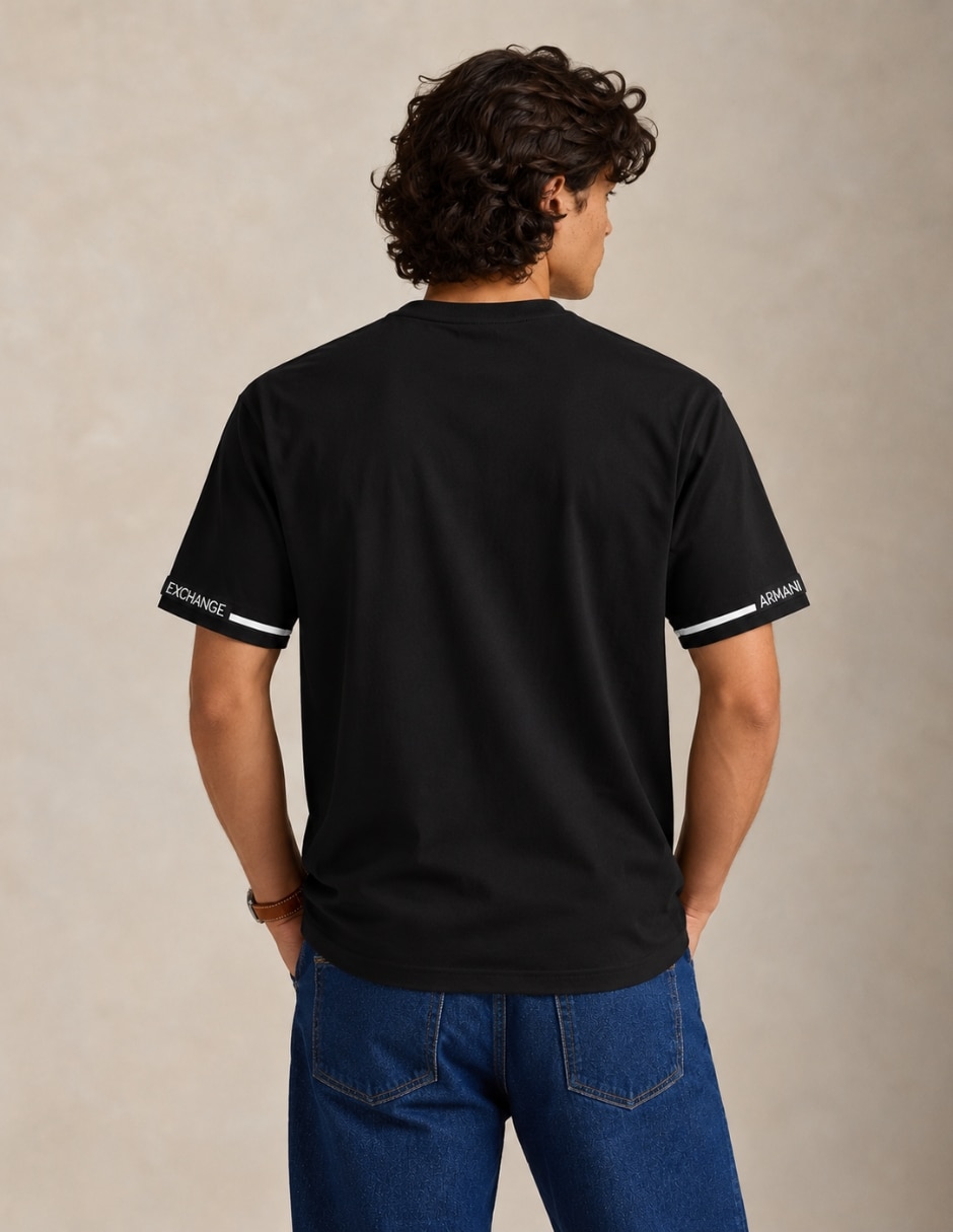 Playera cuello redondo para hombre
