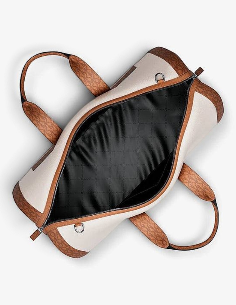 Bolso de viaje hudson logo stripe extra-large weekender