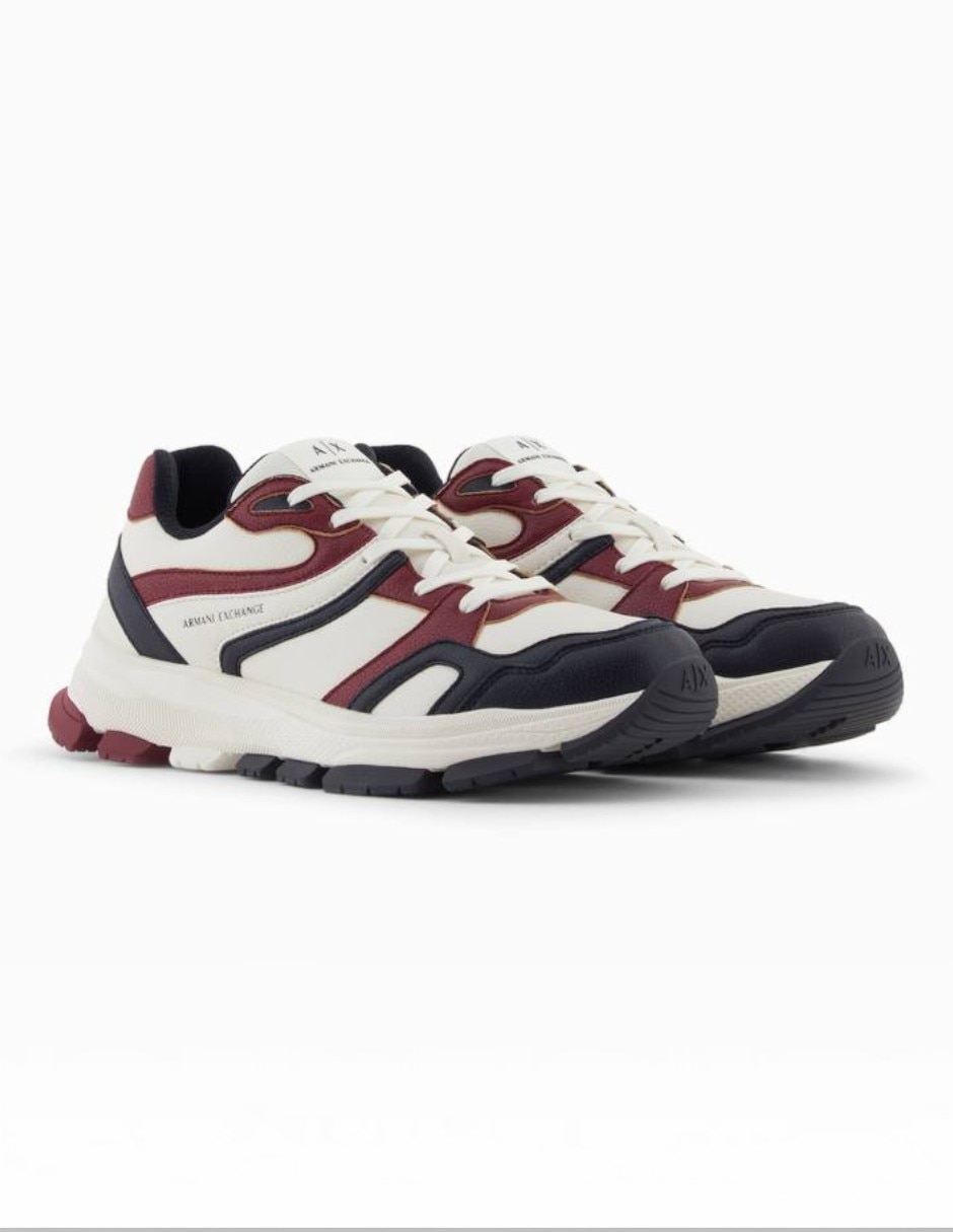 Tenis de piel(si aplica) Microsuede And Mesh para hombre 2