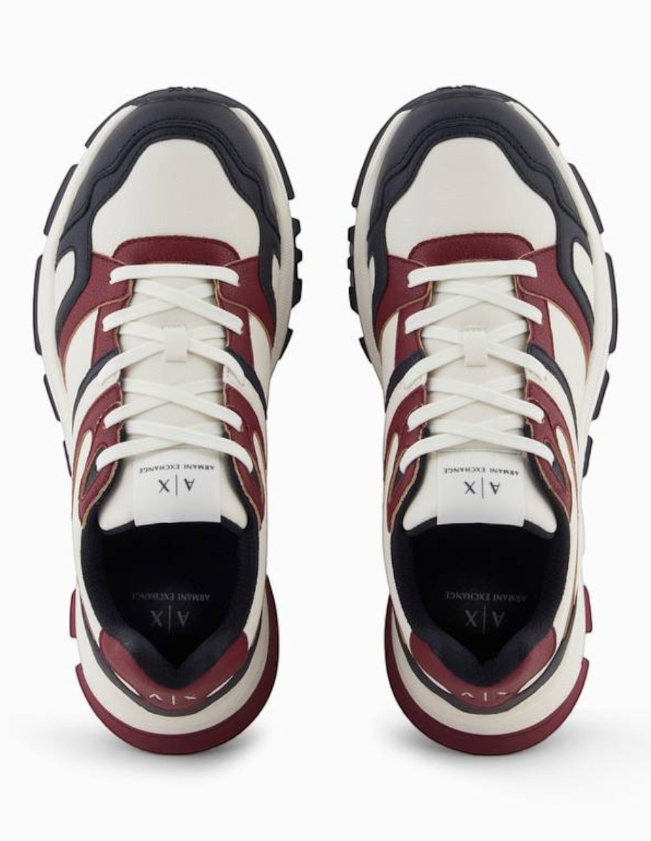 Tenis de piel(si aplica) Microsuede And Mesh para hombre 5