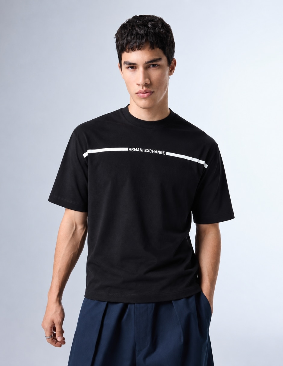 Playera cuello redondo para hombre
