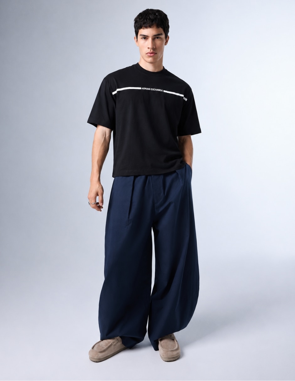 Playera cuello redondo para hombre