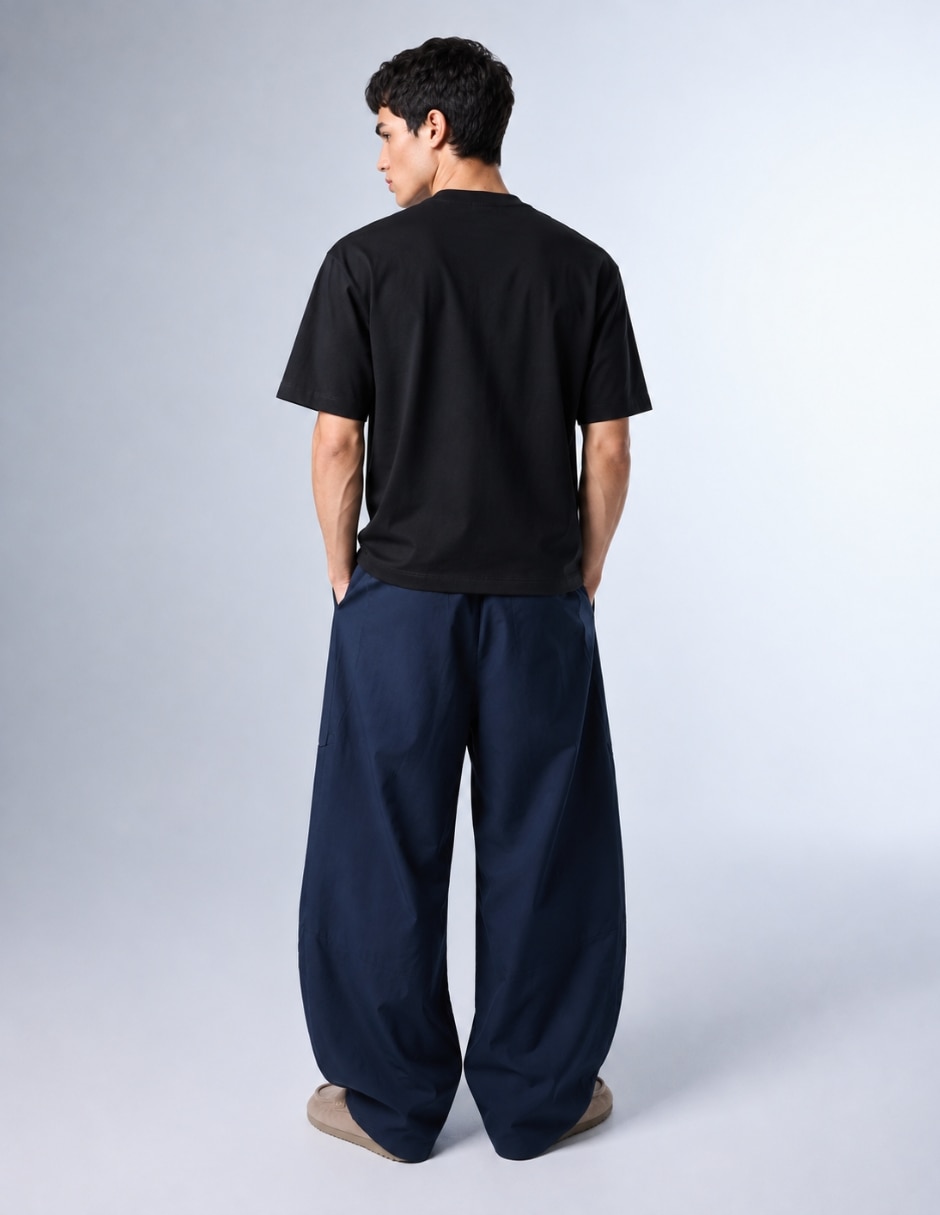 Playera cuello redondo para hombre