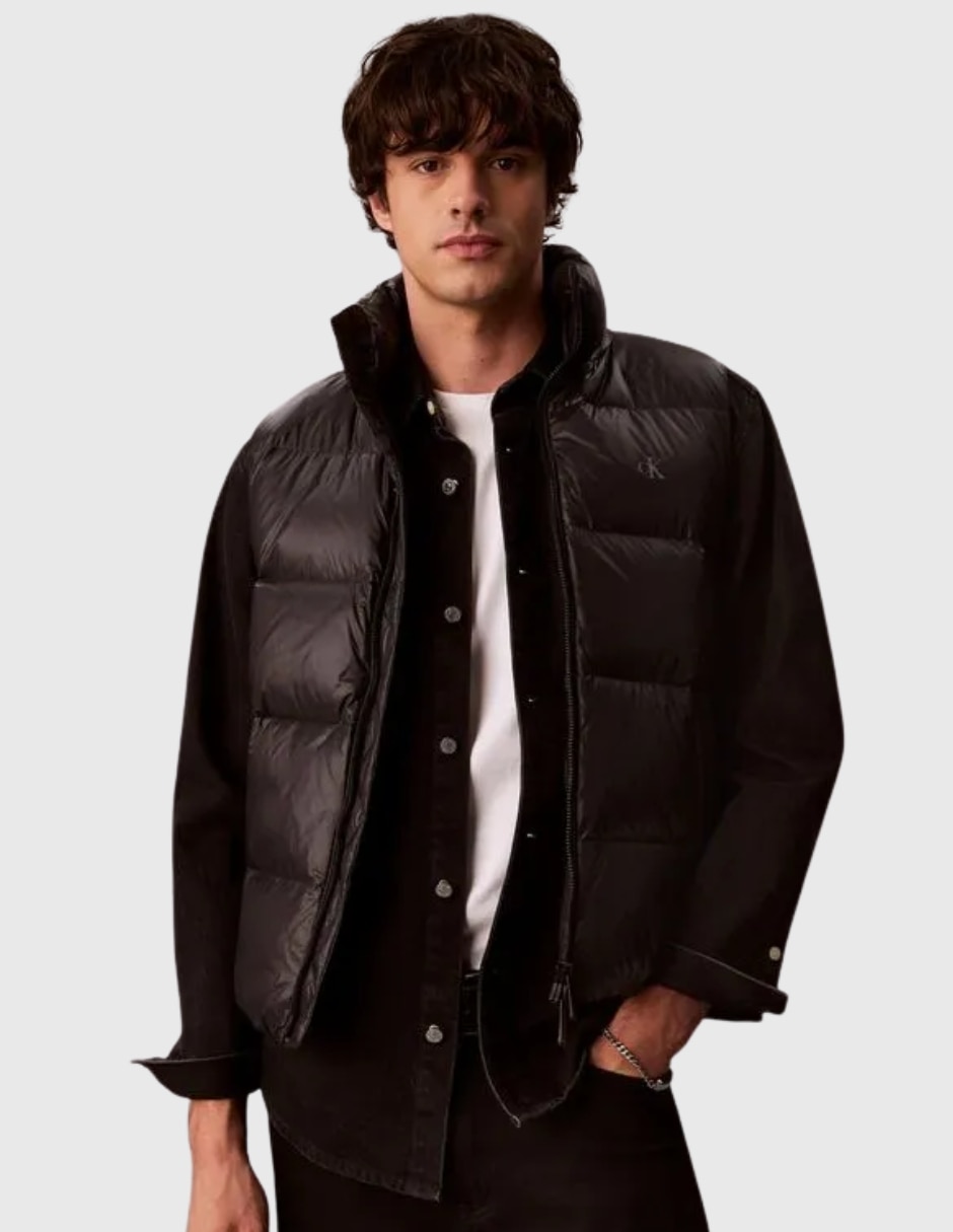 Chaleco Sin colección No Nylon Con bolsillos para hombre