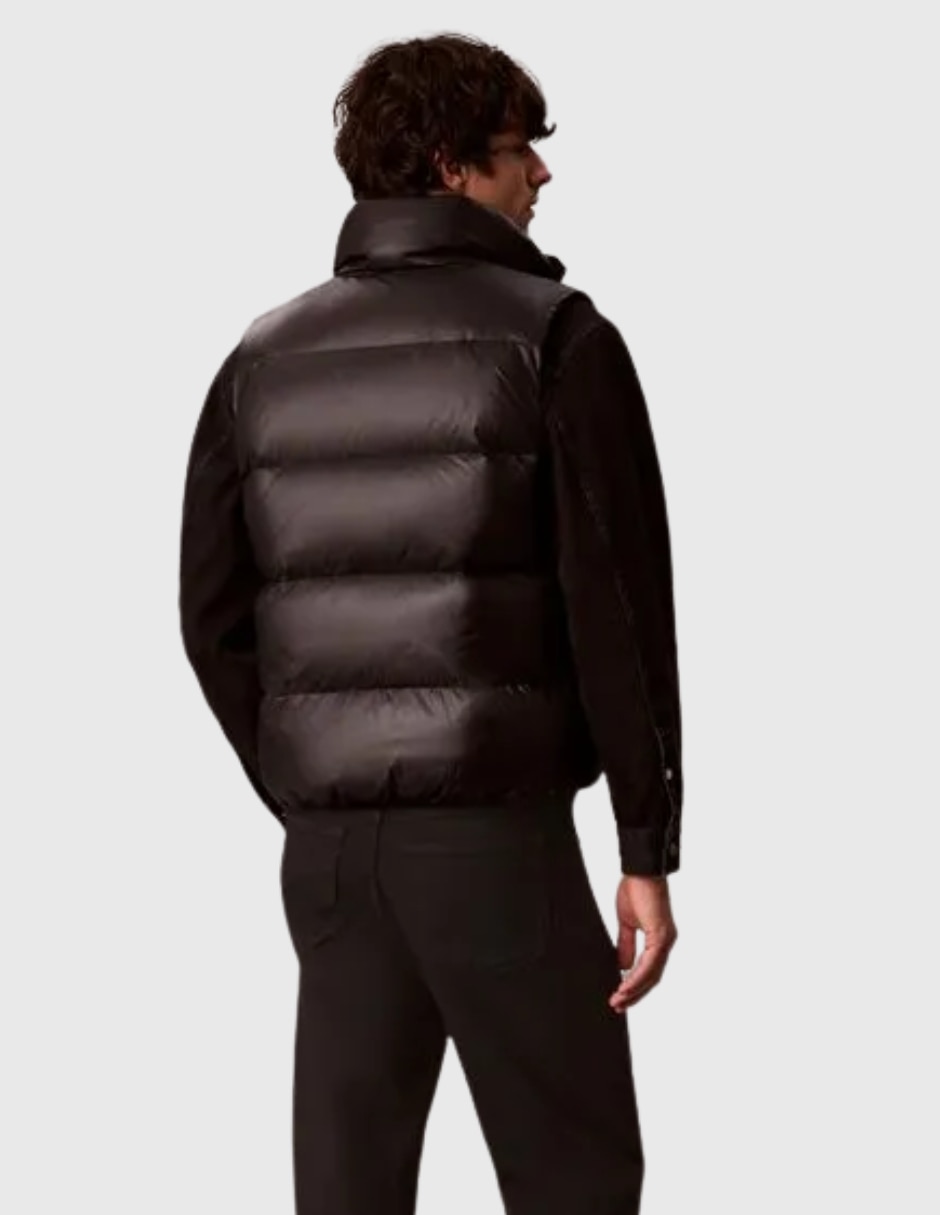 Chaleco Sin colección No Nylon Con bolsillos para hombre 3