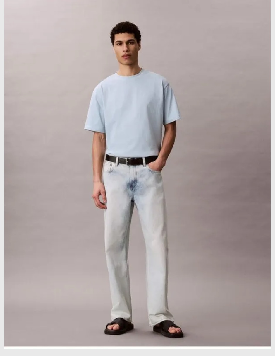 Jeans straight despara hombre 2