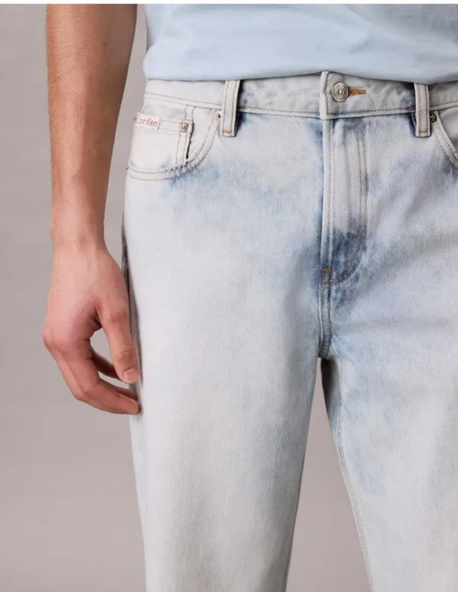 Jeans straight despara hombre 4