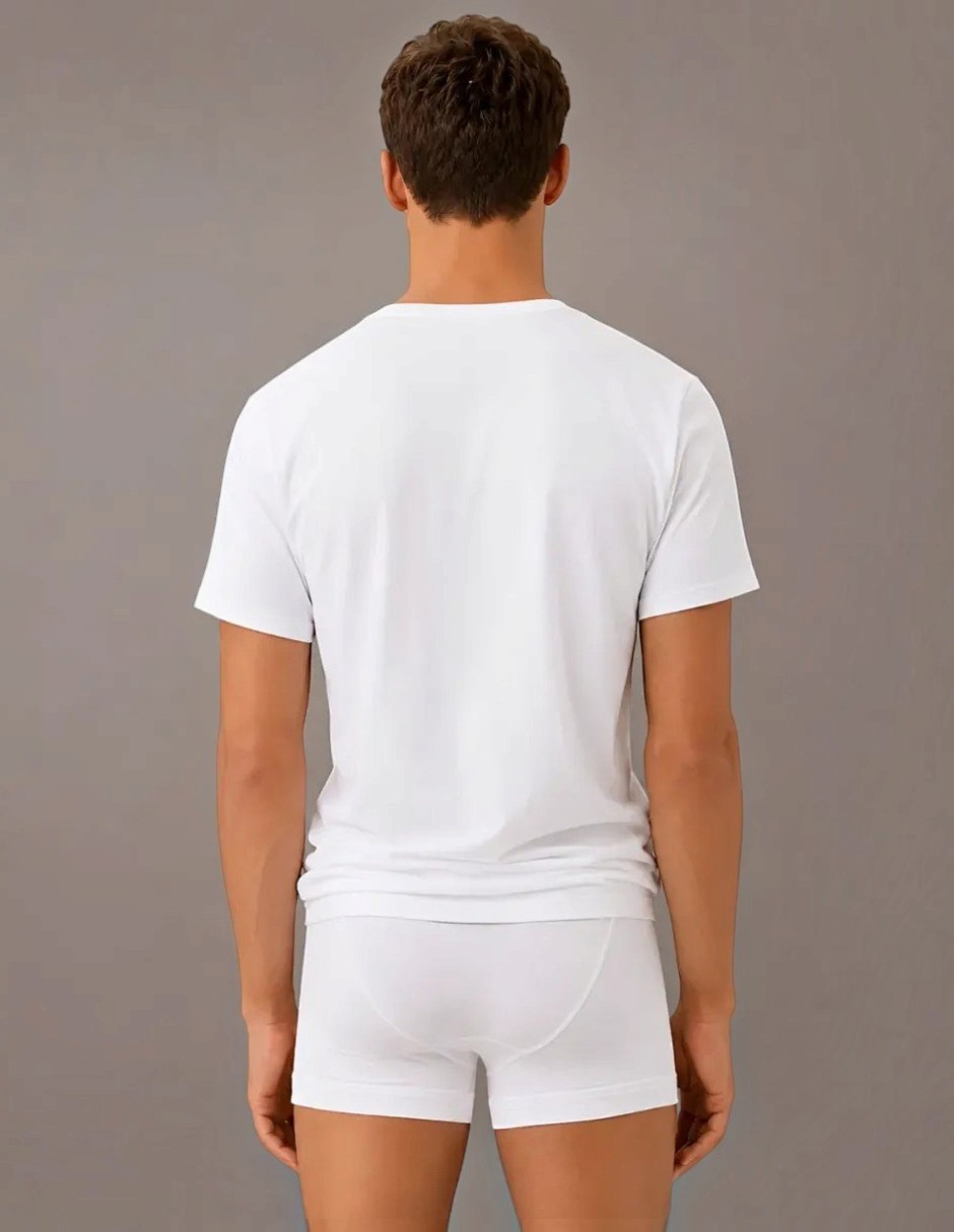 Playera cuello redondo cuello redondo para hombre 2